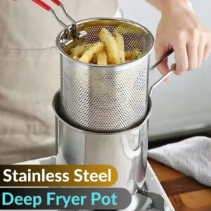 Stainless Steel Deep Fryer Frying Pot