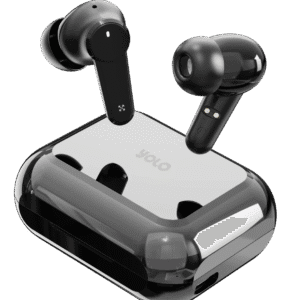 YOLO YoPod Active+, ANC+ENC earbuds, Bluetooth 5.3 wireless earbuds, 12mm bass driver, IPX5 waterproof earbuds, Type-C fast charging, touch control earbuds