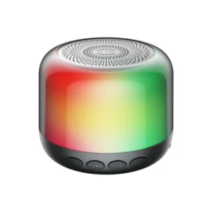"Joyroom JR-ML03 speaker, transparent RGB wireless speaker, JR-ML03 Bluetooth speaker, RGB portable speaker, Joyroom wireless speaker price, JR-ML03 RGB speaker Pakistan, best RGB Bluetooth speaker".