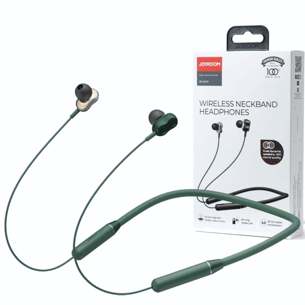 "Joyroom JR-DY01 neckband, magnetic Bluetooth neckband, JR-DY01 wireless earphones, buy Joyroom neckband, JR-DY01 price in Pakistan, Joyroom magnetic earbuds, best neckband earphones".