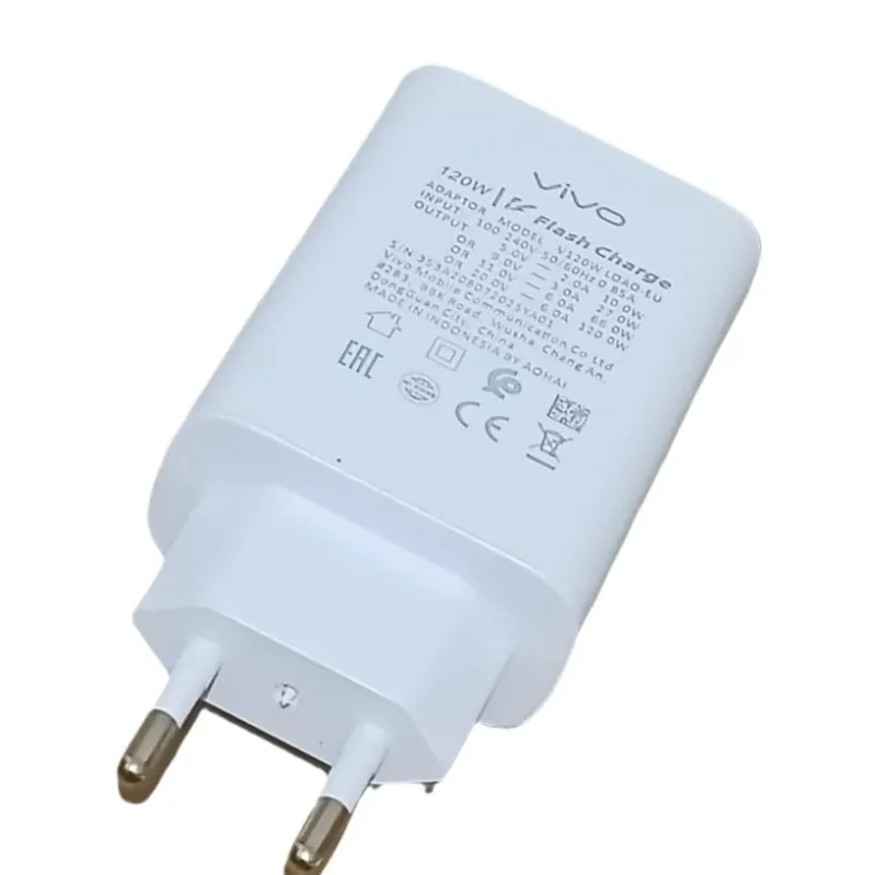 Vivo 120W Flash Charging Adapter Lahore Pakistan, Fast Charger ValueShop, Vivo USB Port Fast Charger Pakistan, 120W Flash Charger Tech Gadget, Vivo 120W Adapter for Mobile Phones, Tech Gadgets in Pakistan