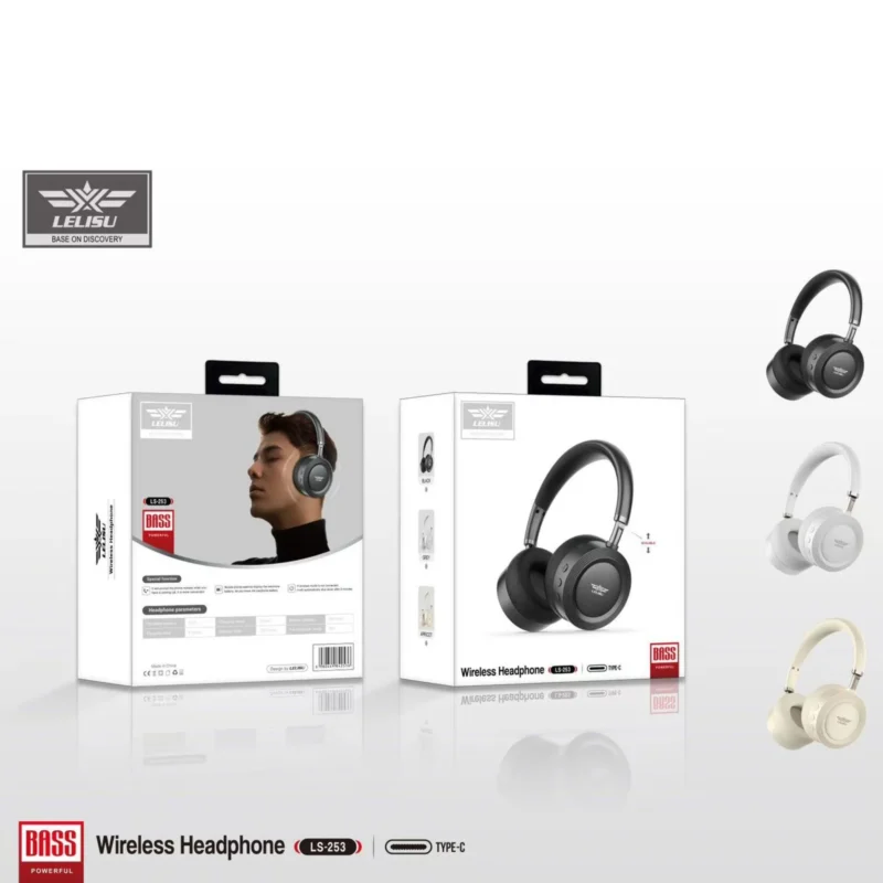 Lelisu LS-253 Wireless Headphones | Value Shop Tech Gadgets Lahore Pakistan