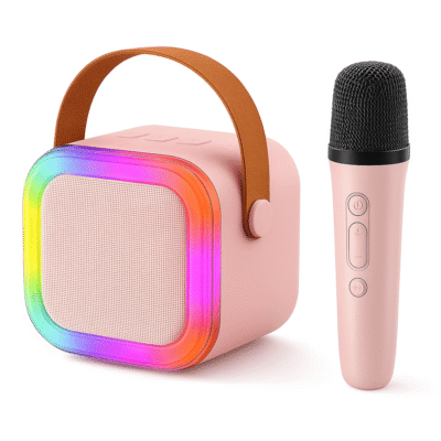 Karaoke Portable Bluetooth Speaker Lahore Pakistan, Wireless Speaker with Mic ValueShop, Karaoke Sound System for Singing, Bluetooth Party Speaker Tech Gadget, Portable Speaker with Microphone Pakistan, Tech Gadgets in Pakistan