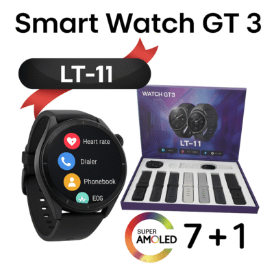 LT-11 GT 3 Smart Watch Lahore Pakistan, Fitness Tracker Smartwatch ValueShop, Heart Rate Monitoring Watch, Touchscreen Smartwatch for Men & Women, Tech Gadget Smart Watch Pakistan