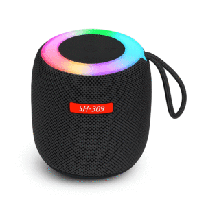 SH-309 Mini Bluetooth Speaker Lahore Pakistan, Portable Bluetooth Speaker ValueShop, Wireless Speaker Tech Gadget, Mini Speaker for Music & Travel, Rechargeable Bluetooth Speaker Pakistan, Tech Gadgets in Pakistan
