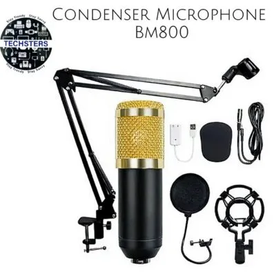 Professional Condenser Podcast Mic Set | Value Shop Tech Gadgets Lahore Pakistan