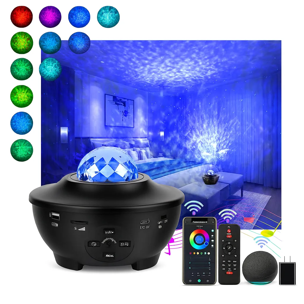Galaxy Star Projector Lamp, LED Universe Projector, Bluetooth Speaker Lamp, ValueShop.me Gadgets, Lahore Pakistan Home Decor