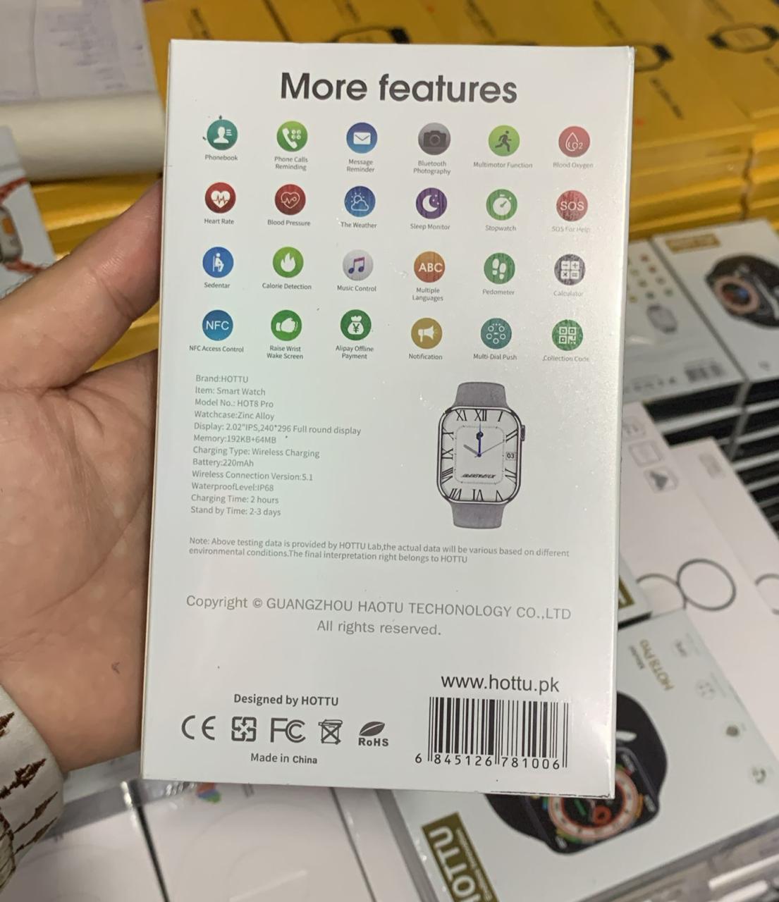 HOTTU Smart Watch Hot 8 Pro - Image 3