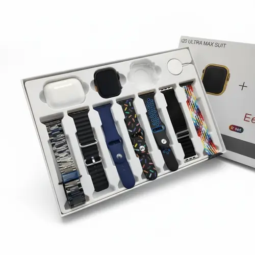 I20 Ultra Smart Watch With Earbuds And 7 Straps - Image 3