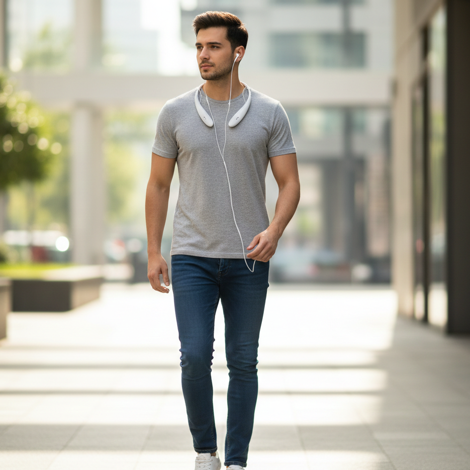 BoAt+ L-HP11 Wireless Neckband Earphones - Image 2