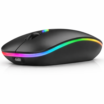 HP W10 Wireless RGB Bluetooth Rechargeable Mouse | ValueShop Lahore