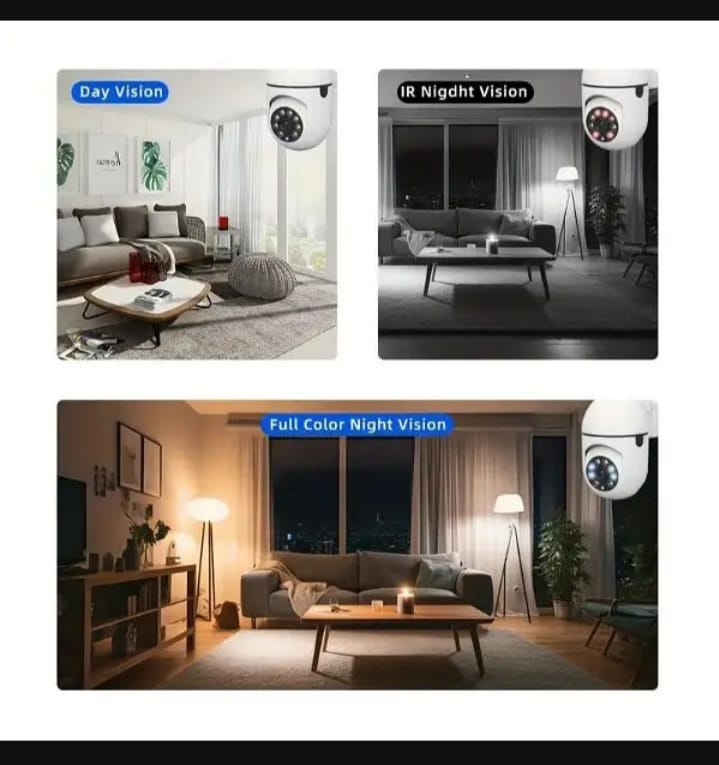 Indoor Camera 1080p Full HD With Full-Color Night Vision - Image 3