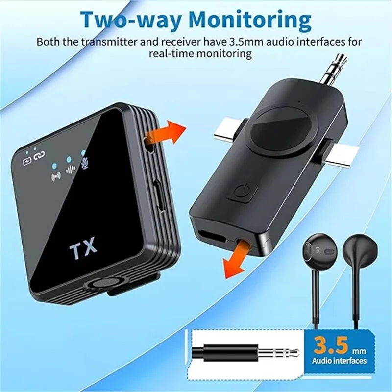 F11-2 3-in-1 Wireless Dual Microphone Price in Pakistan | ValueShop.me - Image 2