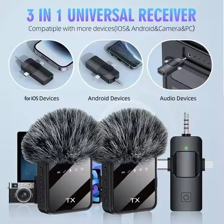 F11-2 3-in-1 Wireless Dual Microphone Price in Pakistan | ValueShop.me - Image 3